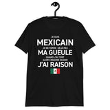 Mexicain, je ne ferme pas ma gueule - T-shirt humour standard - Ici & Là - T-shirts & Souvenirs de chez toi