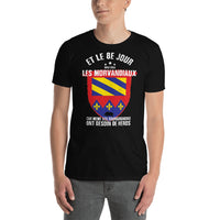Thumbnail for T-shirt Bourgogne bleu marine - Humour des Morvandiaux