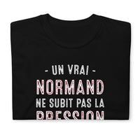 Thumbnail for T-shirt Normand gris foncé chiné - Il ne subit pas la pression, il la boit