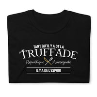 Thumbnail for T-shirt Auvergne noir - Tant qu'il y a de la truffade