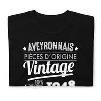 Thumbnail for AVEYRONNAIS VINTAGE - T-shirt avec année personnalisable