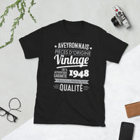 Thumbnail for AVEYRONNAIS VINTAGE - T-shirt avec année personnalisable