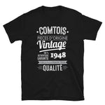 Comtois Vintage années personnalisable - T-shirt à personnaliser Franche-Comté