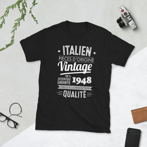 Italien Vintage année personnalisable - T-shirt Unisexe à personnaliser