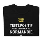 Testé positif, cidre et fromton de Normandie - T-shirt standard