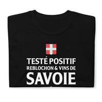 Thumbnail for T-shirt Savoie noir - Fierté du reblochon et des vins
