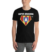 Thumbnail for T-shirt Ariège bleu marine - Super-Ariégeois avec humour local