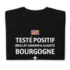 T-shirt Bourgogne noir - Positif Brillat-Savarin & Aligoté