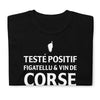 T-shirt Corse noir - Positif Figatellu et Vin de Corse