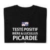 T-shirt Picardie noir - Positif Bière et Lucullus