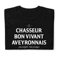 Thumbnail for Chasseur, bon vivant, Aveyronnais - T-shirt standard