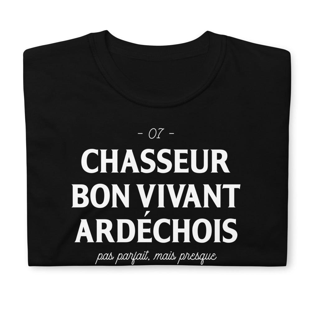 Chasseur, bon vivant, Ardéchois - T-shirt standard