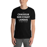 Chasseur, Bon vivant, Landais - T-shirt standard