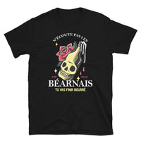 Thumbnail for T-shirt Béarn noir dos - N'écoute pas les Béarnais