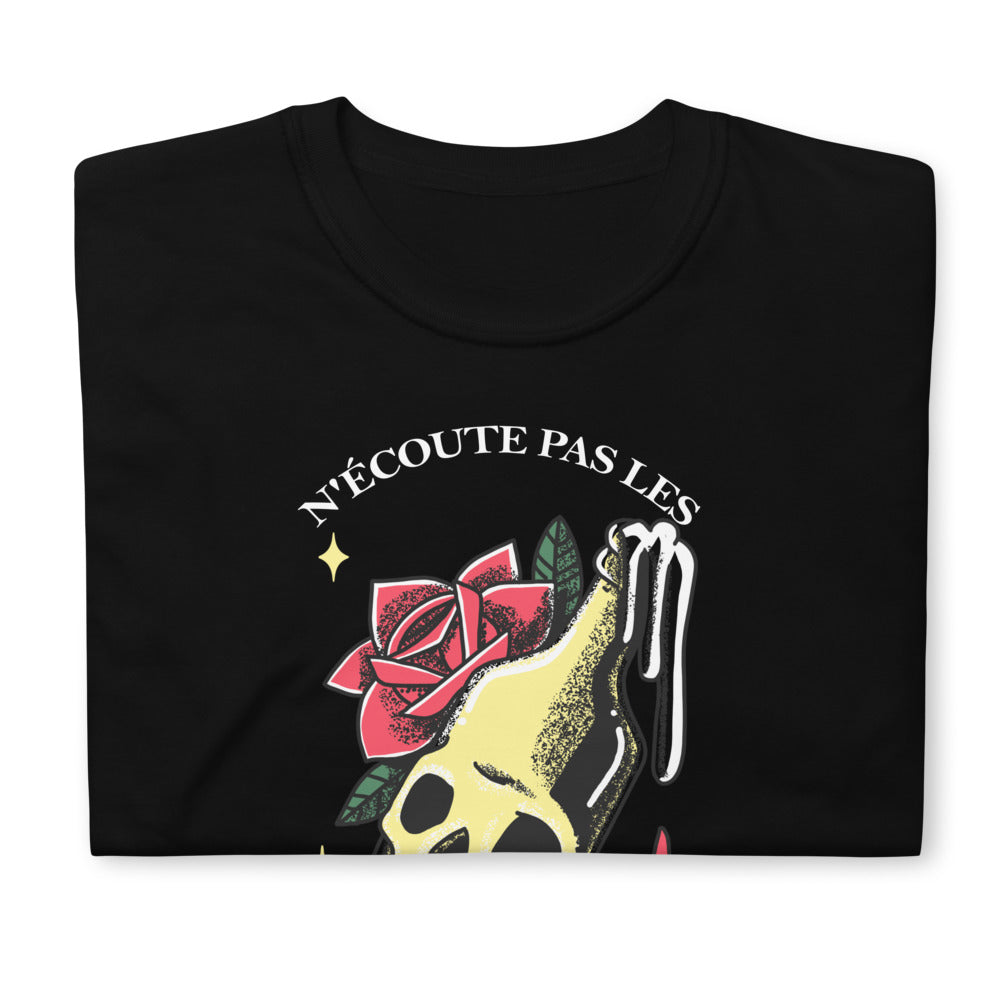 T-shirt humour Normands noir - Ne les écoutez pas