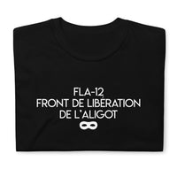 Thumbnail for T-shirt Aveyron noir - Front de libération de l'Aligot