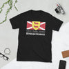 T-shirt Béarn noir - Liberté, égalité, garbure humoristique
