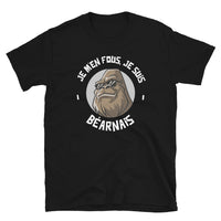 Thumbnail for T-shirt Béarn bleu marine - Je m'en fous, je suis gorille