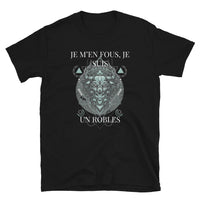 Thumbnail for T-shirt humour Robles bleu marine - Je m'en fous, je suis un Robles