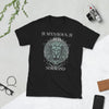 T-shirt unisexe noir - Fierté locale et humour face