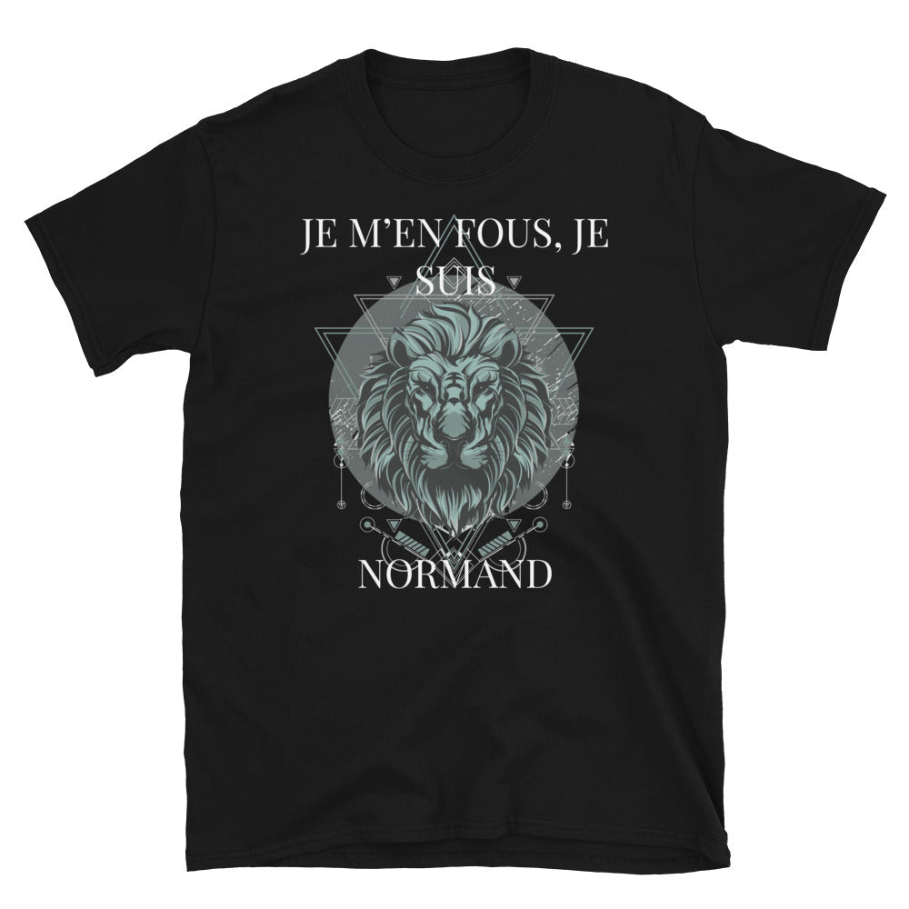 T-shirt unisexe gris foncé chiné - Fierté locale et humour face