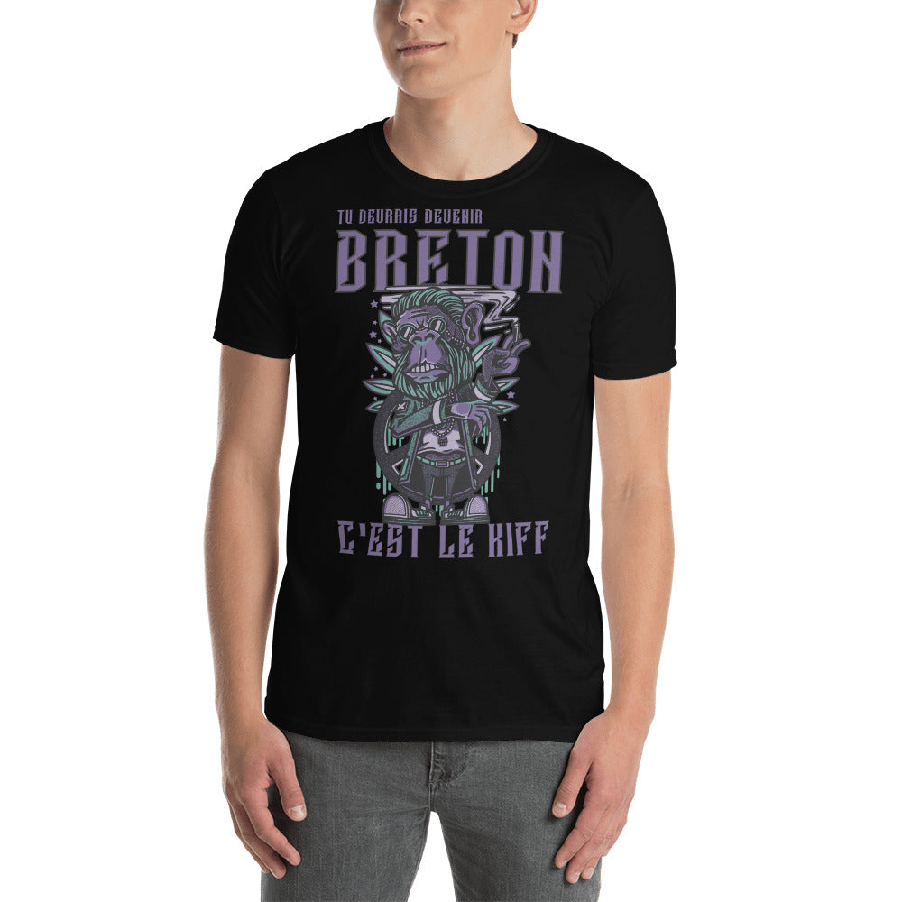 Tu devrais devenir Breton, c'est le Kiff - T-shirt unisexe humour