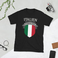 Thumbnail for T-shirt Italie noir - Fier d'être italien