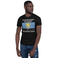 Thumbnail for T-shirt Franche-Comté noir dos - Humour et cancoillotte