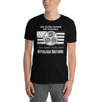Thumbnail for T-shirt Bretagne bleu marine - Humour sur le Kouign Amann