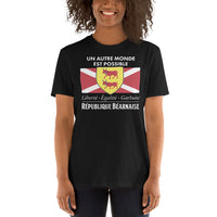 Thumbnail for T-shirt Béarn noir dos - Garbure humoristique et nostalgique