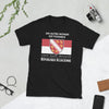 T-shirt Alsace noir - Humour et fierté locale
