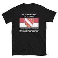 Thumbnail for T-shirt Alsace noir dos - Humour et fierté locale