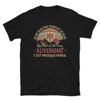 Thumbnail for T-shirt Auvergne gris foncé chiné - Je ne suis pas parfait, presque pareil