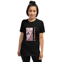 Thumbnail for T-shirt Manga noir dos - design inspiré de Hisoka