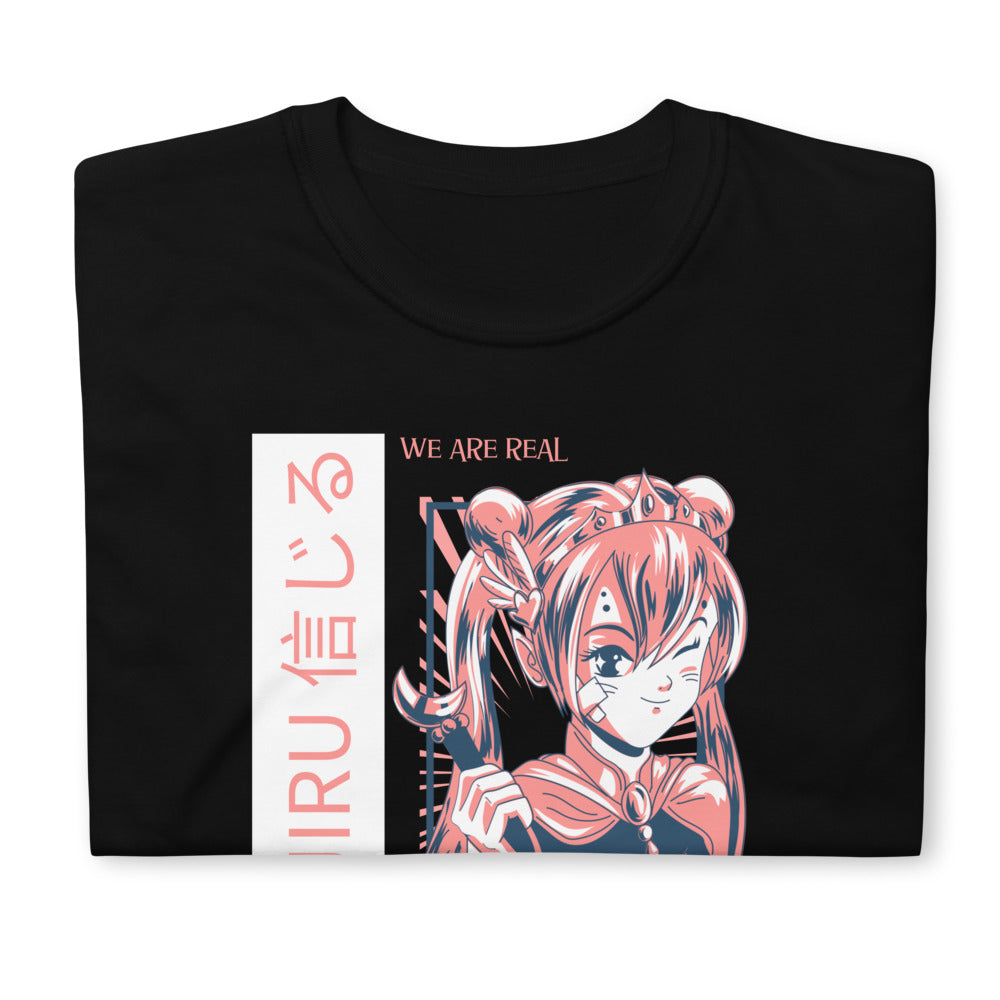 T-shirt manga Bretagne noir - Croire en Sailor Moon