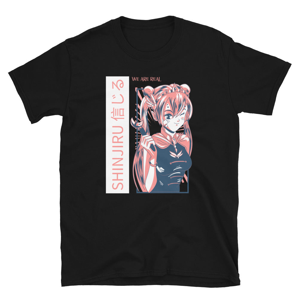 T-shirt manga Bretagne bleu marine - Croire en Sailor Moon