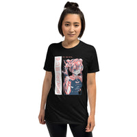 Thumbnail for T-shirt manga Bretagne gris foncé chiné dos - Croire en Sailor Moon