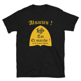 Alsacien Leffe-toi et marche - T-shirt humour Alsace