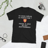 Thumbnail for T-shirt Aveyron noir - Passe à côté de cet Aveyronnais
