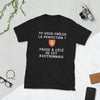 T-shirt Aveyron noir - Passe à côté de cet Aveyronnais