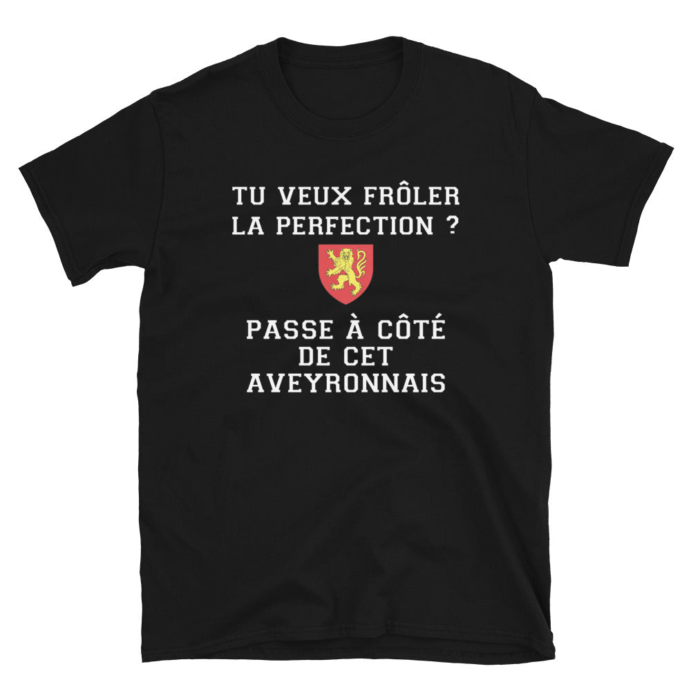 T-shirt Aveyron bleu marine - Passe à côté de cet Aveyronnais