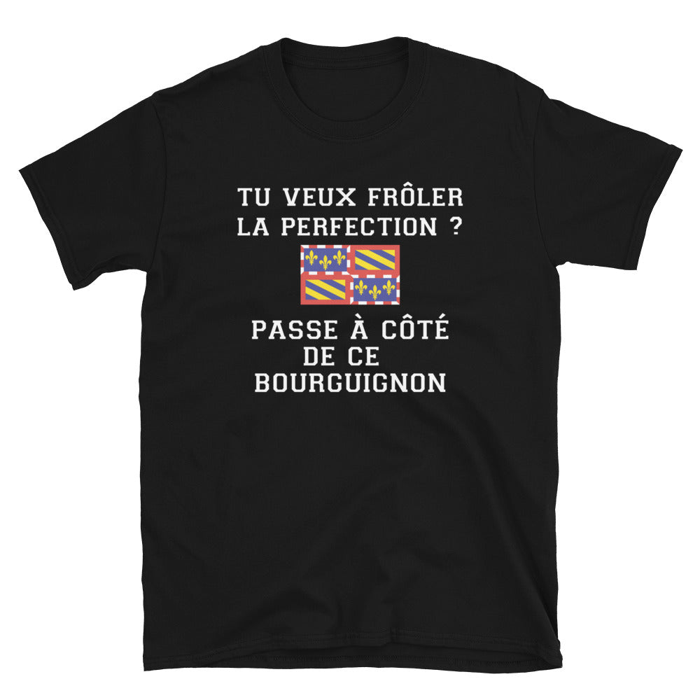T-shirt Bourgogne bleu marine - Passe à côté de ce Bourguignon