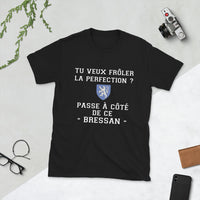Thumbnail for T-shirt Bresse noir - Passe à côté de ce Bressan La perfection