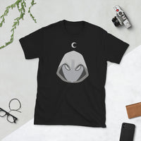 Thumbnail for T-shirt Moon Knight noir - design inspiré de Mac Spector