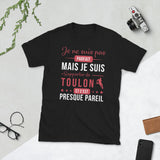 T-shirt cadeau pour les Supporters de Toulon - Je ne suis pas parfait Rugby
