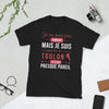 T-shirt Toulon gris foncé chiné - Je ne suis pas parfait mais supporter