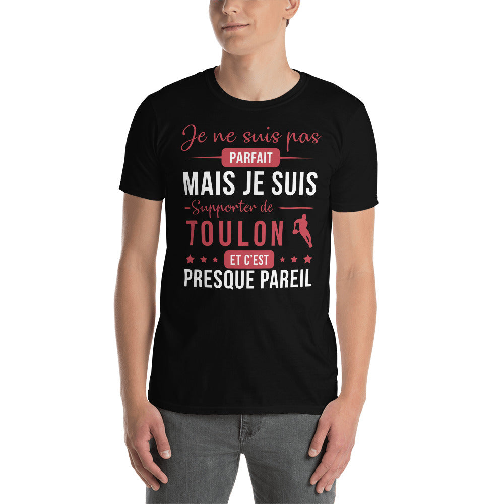 T-shirt cadeau pour les Supporters de Toulon - Je ne suis pas parfait Rugby