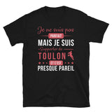 T-shirt cadeau pour les Supporters de Toulon - Je ne suis pas parfait Rugby