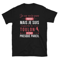 Thumbnail for T-shirt cadeau pour les Supporters de Toulon - Je ne suis pas parfait Rugby