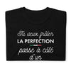 T-shirt Italie noir - Tu veux frôler la perfection